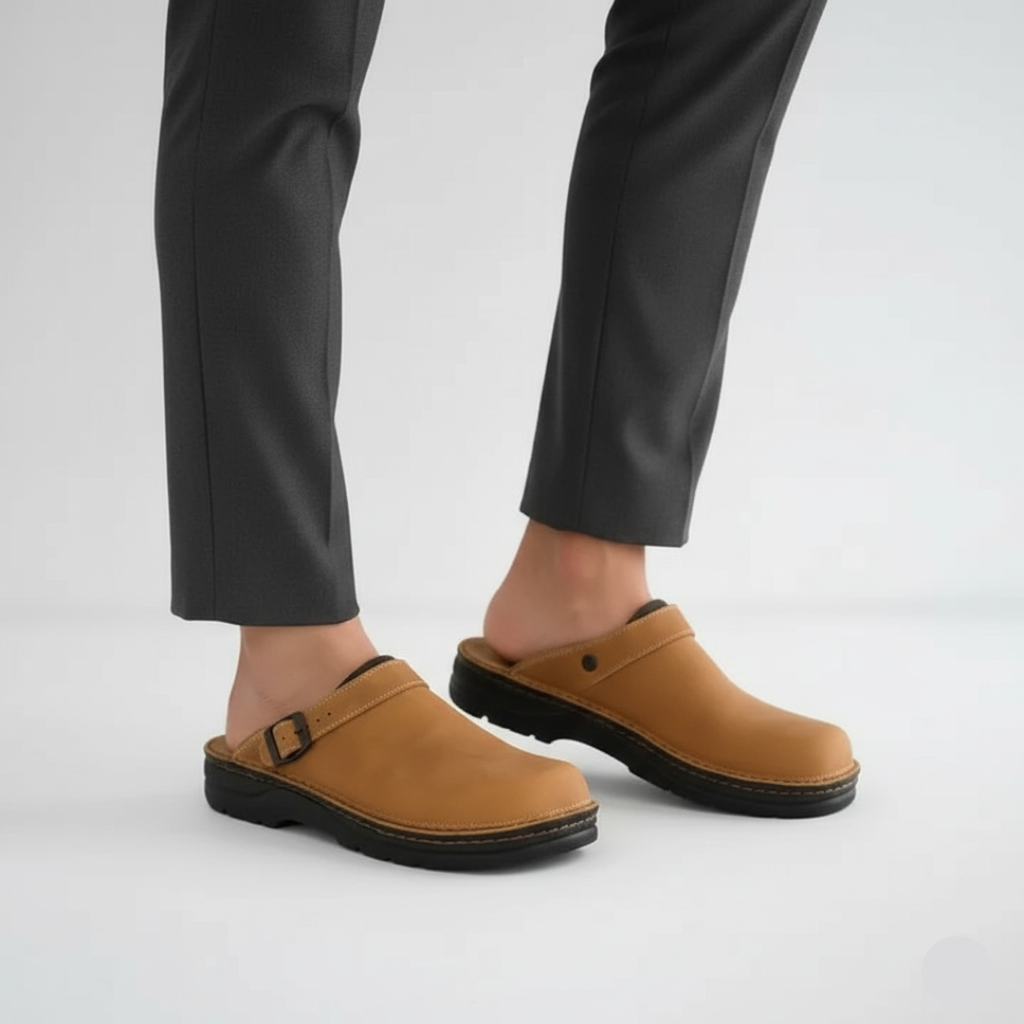 Herren Pantoletten mit Design – Bequeme Hausschuhe für Optimalen Komfort, Größen 36-48 0