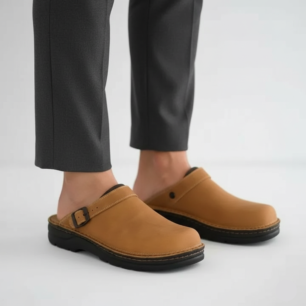 Herren Pantoletten mit Design – Bequeme Hausschuhe für Optimalen Komfort, Größen 36-48 0