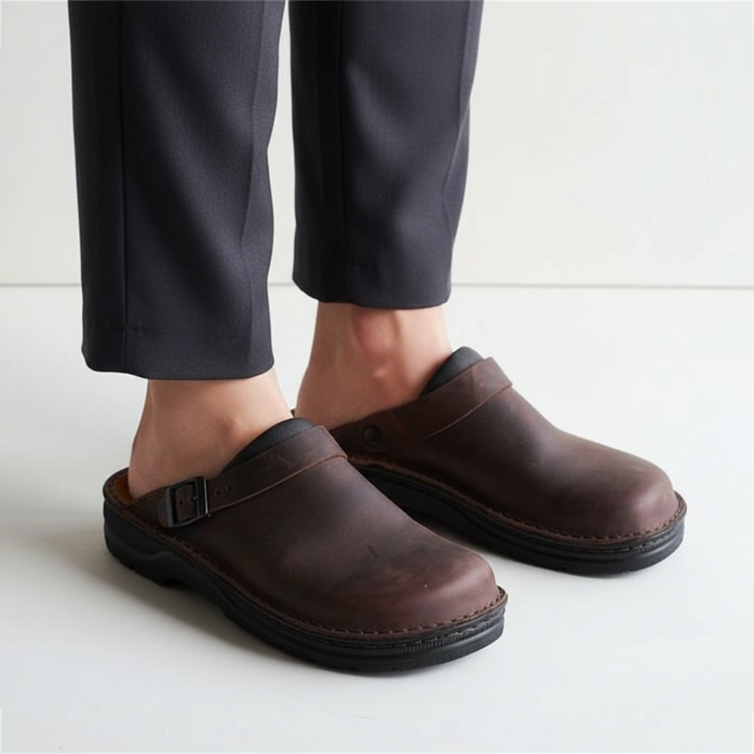 Herren Pantoletten mit Design – Bequeme Hausschuhe für Optimalen Komfort, Größen 36-48 0