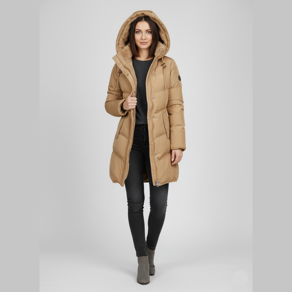 Isolierte Damenjacke in Schwarz, Blau oder Rot – Hochwertige Materialien, Thermo-Futter, Pflegeleicht, S-XL 2