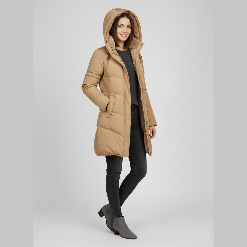 Isolierte Damenjacke in Schwarz, Blau oder Rot – Hochwertige Materialien, Thermo-Futter, Pflegeleicht, S-XL 2