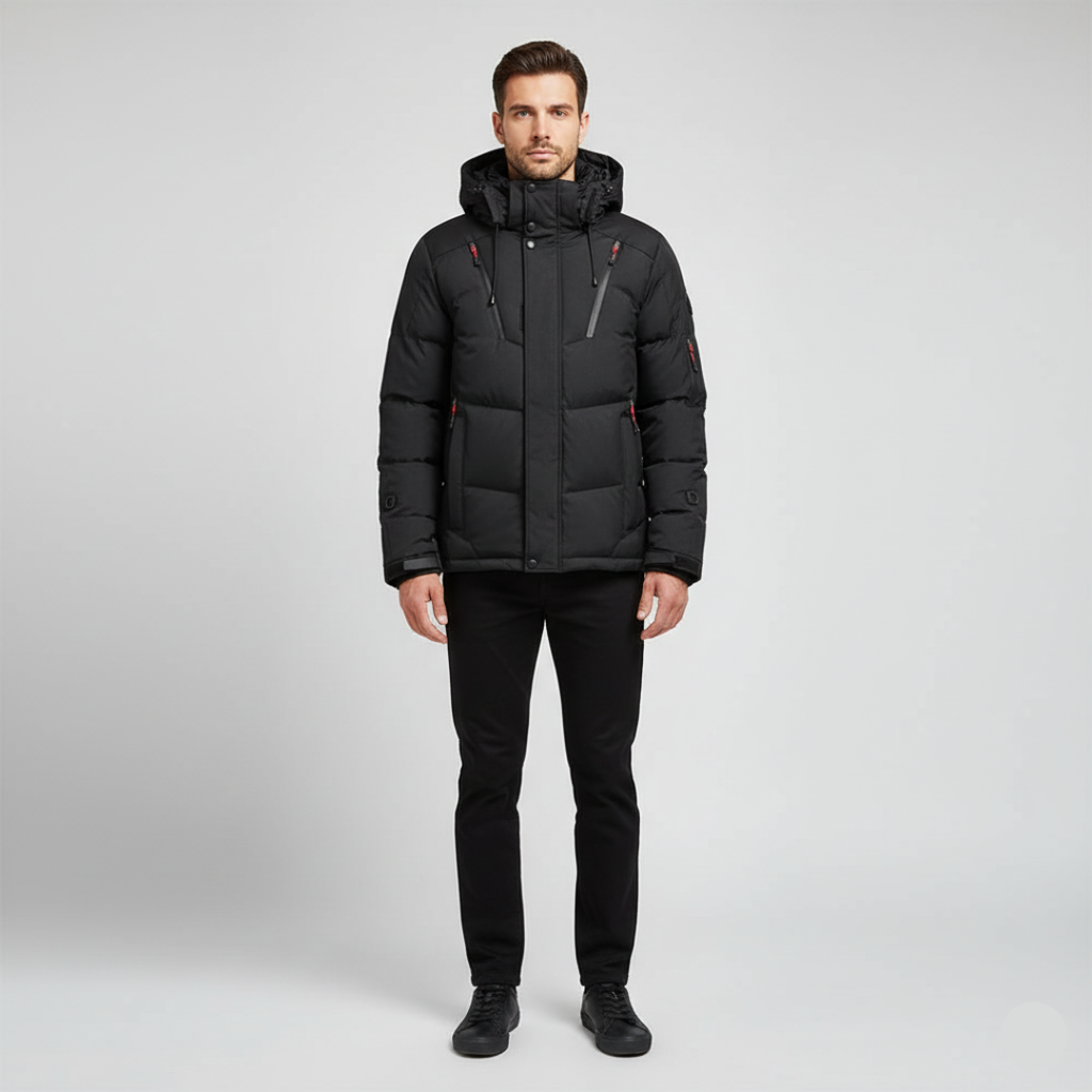 Leichte Daunenjacke Damen in Schwarz – Atmungsaktive und Wasserabweisende Daunenjacke für Optimale Wärme und Stil 0