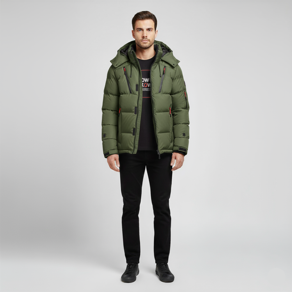 Leichte Daunenjacke Damen in Schwarz – Atmungsaktive und Wasserabweisende Daunenjacke für Optimale Wärme und Stil 0