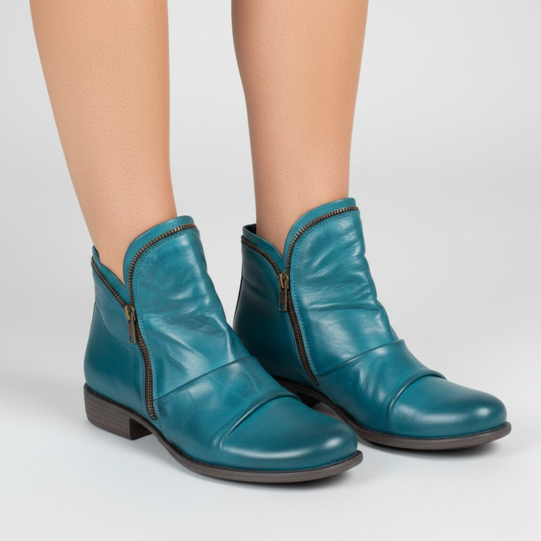 Trendige Gelbe Stiefeletten für Herbst und Winter – Bequeme Damenstiefel mit Comfort+ Technologie 5