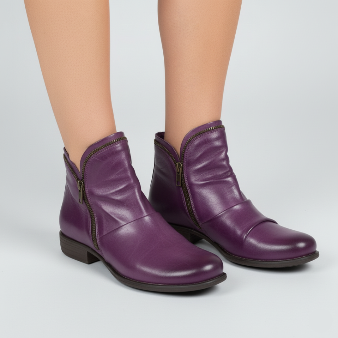 Trendige Gelbe Stiefeletten für Herbst und Winter – Bequeme Damenstiefel mit Comfort+ Technologie 5