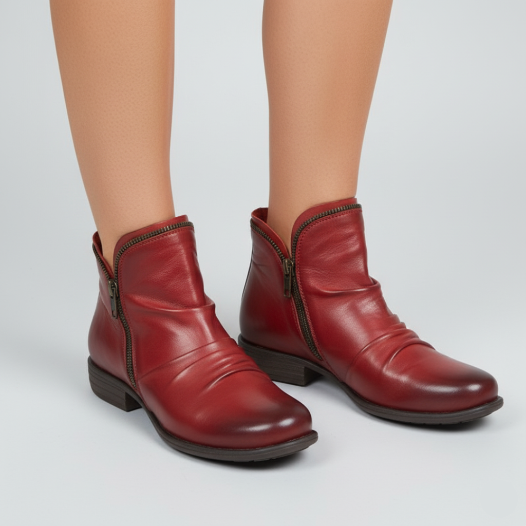 Trendige Gelbe Stiefeletten für Herbst und Winter – Bequeme Damenstiefel mit Comfort+ Technologie 5