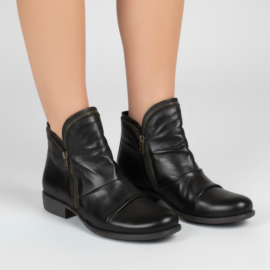 Trendige Gelbe Stiefeletten für Herbst und Winter – Bequeme Damenstiefel mit Comfort+ Technologie 5