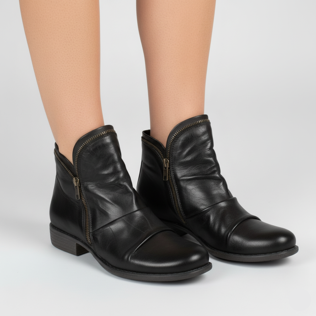 Trendige Gelbe Stiefeletten für Herbst und Winter – Bequeme Damenstiefel mit Comfort+ Technologie 5