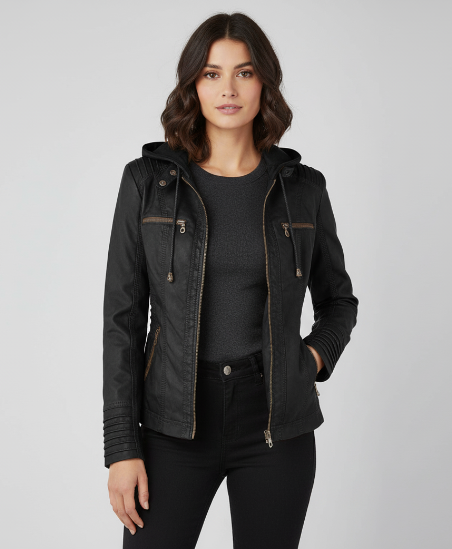 Kristina - Wasserdichte Damenjacke mit Kapuze | Perfekte Outdoor-Bekleidung für jedes Wetter