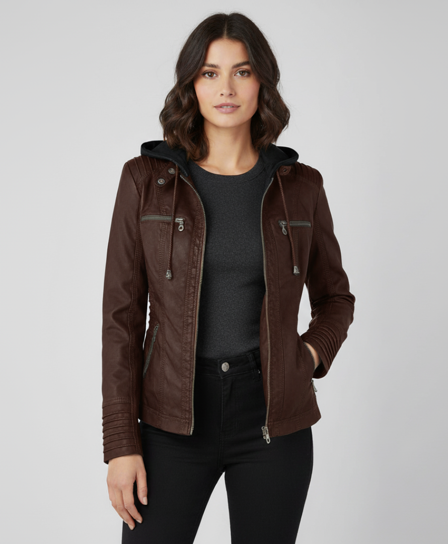 Kristina - Wasserdichte Damenjacke mit Kapuze | Perfekte Outdoor-Bekleidung für jedes Wetter