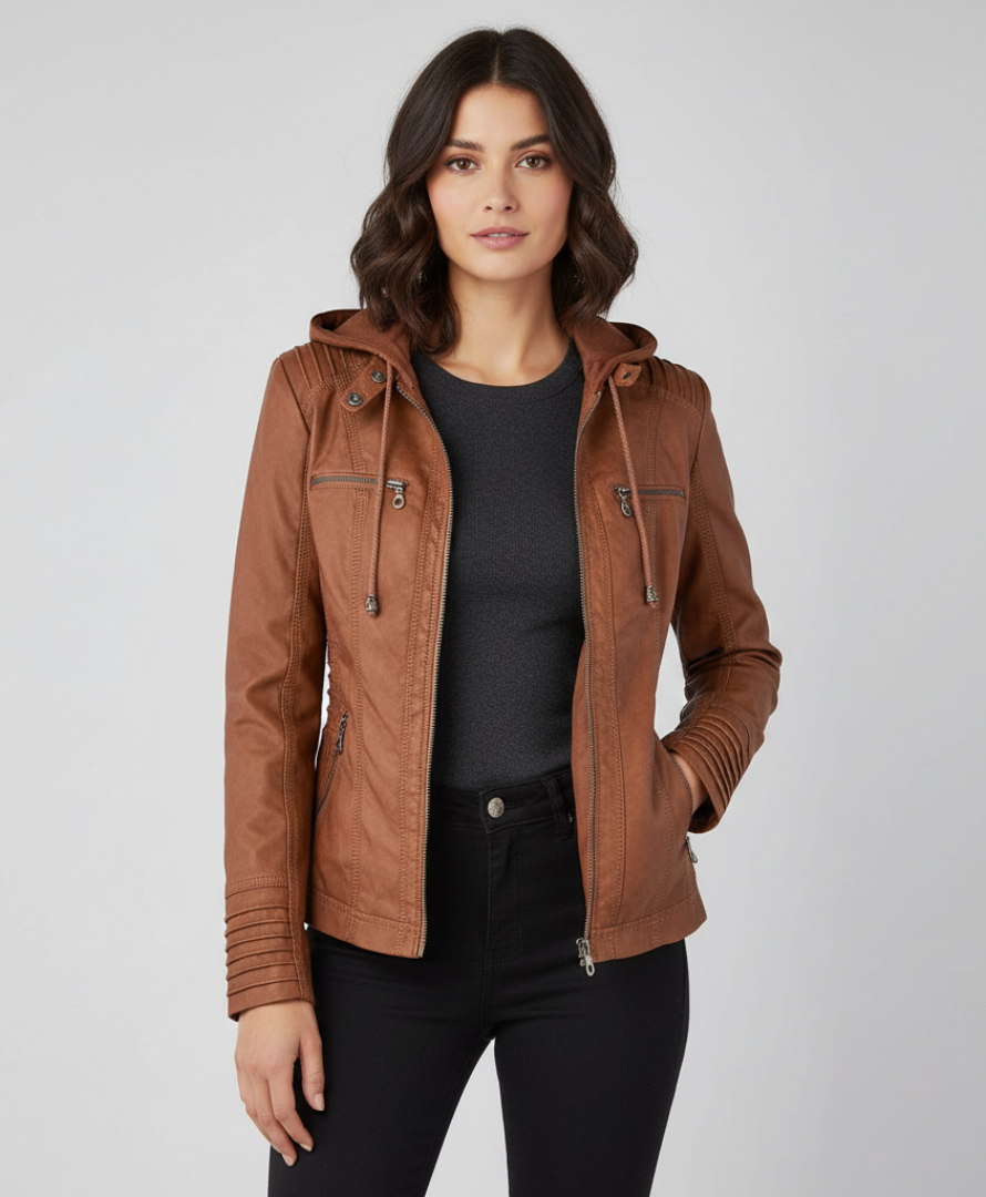 Kristina - Wasserdichte Damenjacke mit Kapuze | Perfekte Outdoor-Bekleidung für jedes Wetter