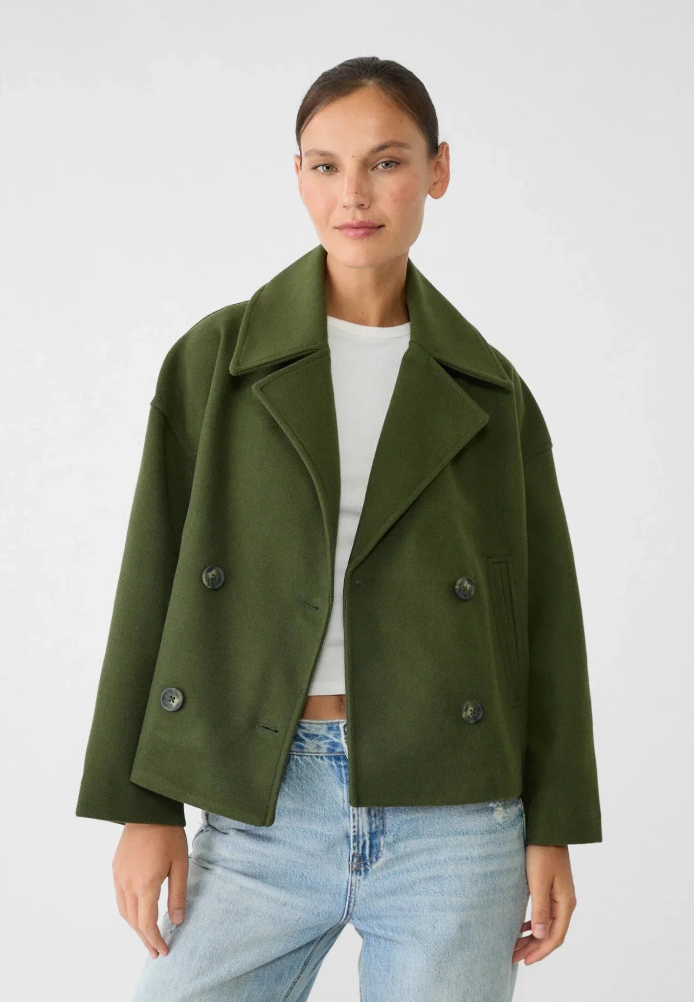 Damen Kurzjacke

Damenjacke Doppelreiher

elegante Damenjacke

taillierte Damenjacke

stilvolle Oberbekleidung Damen
modische Jacke für Frauen

Herbstjacke Damen Schweiz
stilvolle Damenjacke für Büro und Alltag

elegante Damenjacke für den Herbst

taillierte Damen Kurzjacke mit Doppelreiher

hochwertige Damenjacke online Schweiz

moderne Kurzjacke für Frauen in der Schweiz
kurze Jacke Damen kaufen

Damenjacke mit Knöpfen

feminine Silhouette Jacke